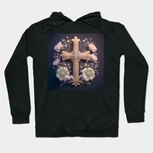 Filigree Cross Hoodie